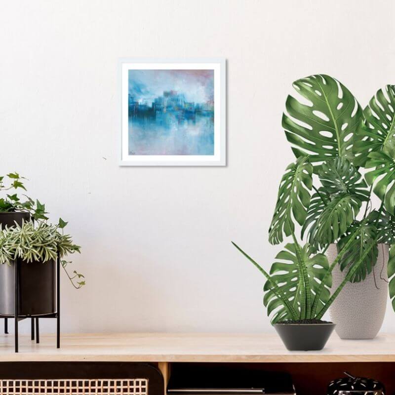 au petit matin peinture de décoration murale 